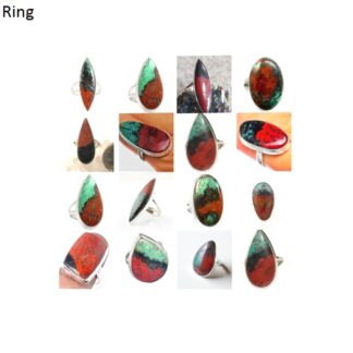 sonora sunrise stone natural gemstone cabochon 925 sterling silver ring