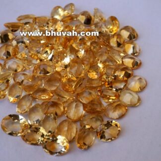 Citrine 10x8mm Oval Shape Faceted Cut Stone Price Per Carat